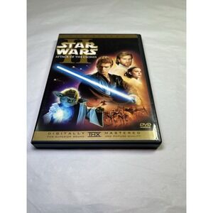 Star Wars Episode II: Attack of the Clones (DVD, 2002, 2-Disc Set, Widescreen...